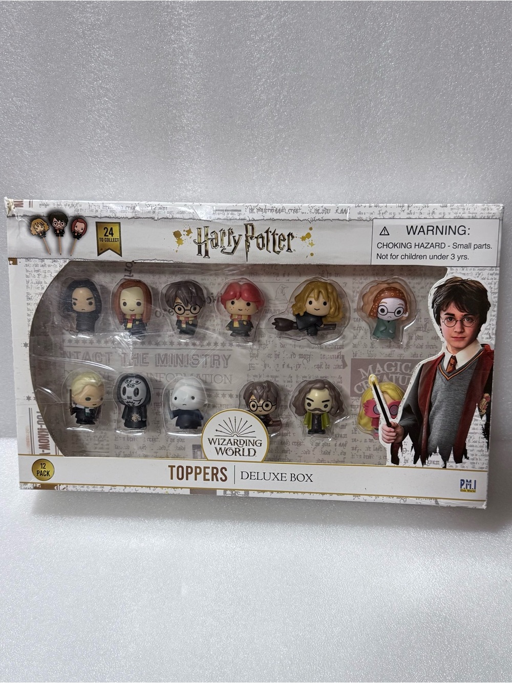 Harry Potter Pencil Toppers 12-Pack Deluxe Box Movie Characters Collectible
